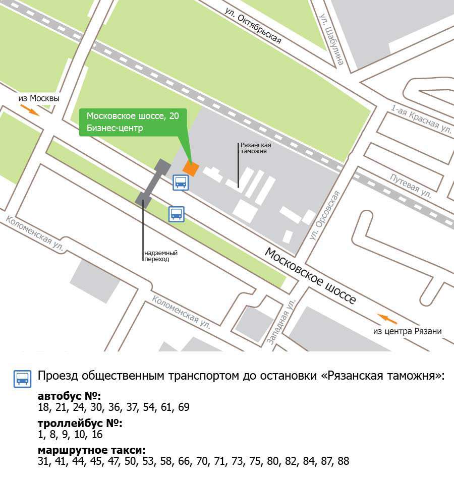 Московское шоссе 6 карта