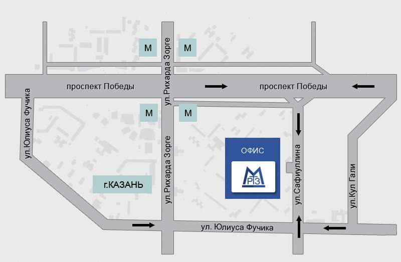 Карта трубного завода